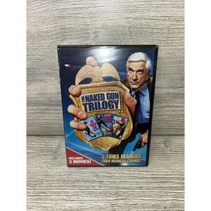 The Naked Gun Trilogy Movie DVD Set Leslie Nielsen Frank Drebin New Sealed (E4)